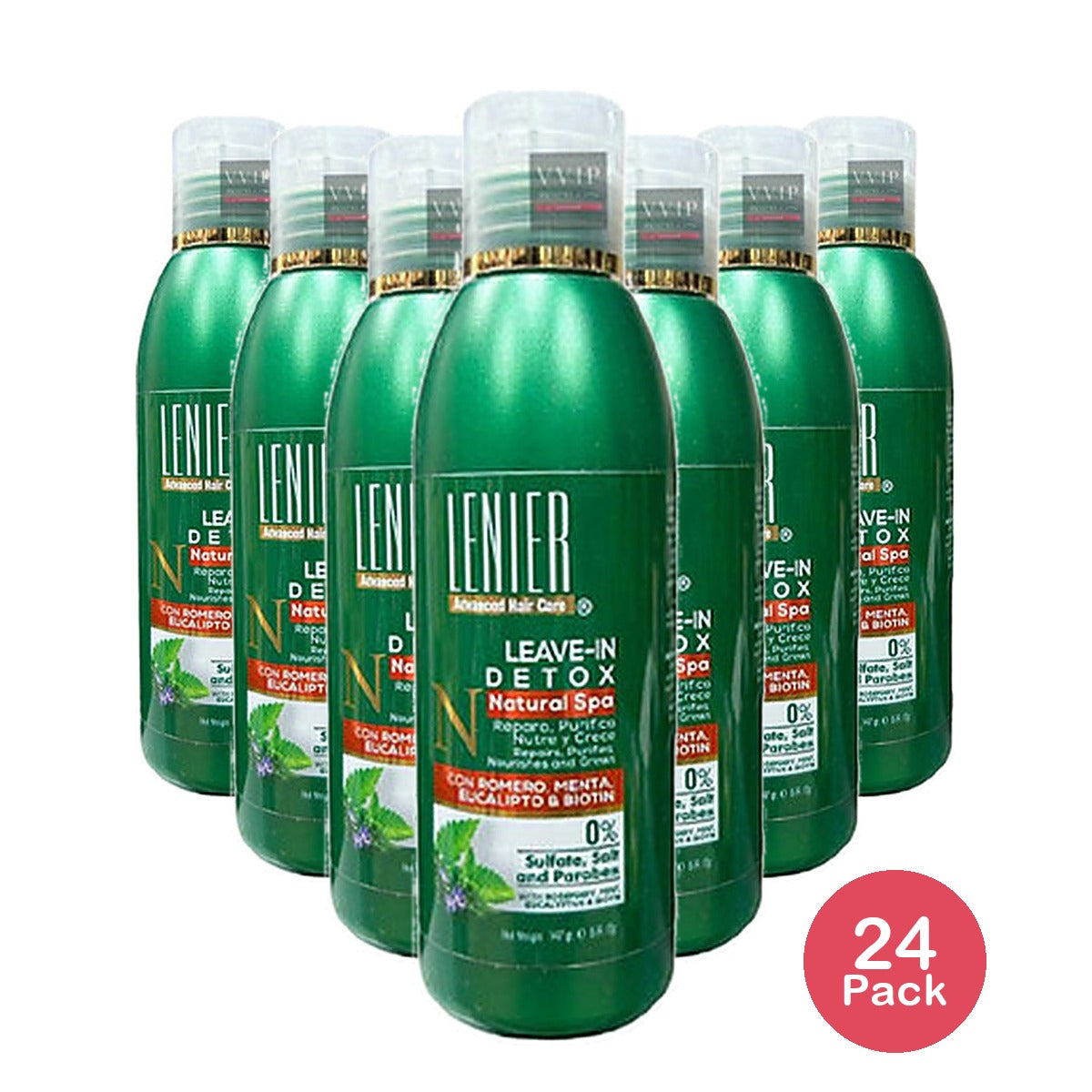 Lenier Detox Leave In Conditioner 5 Oz (Pack of 24)