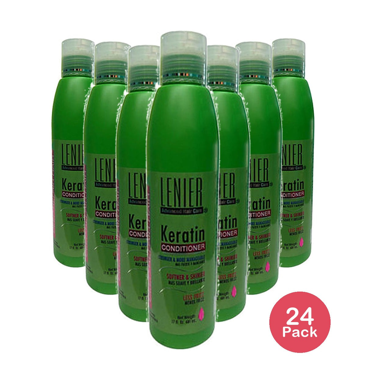 Lenier Keratin Conditioner 17 Oz (Pack of 24)