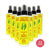 Lets Dred Locks & Braid Spray with Essential Oils Net.Wt 8 fl.oz (Pack of 12)