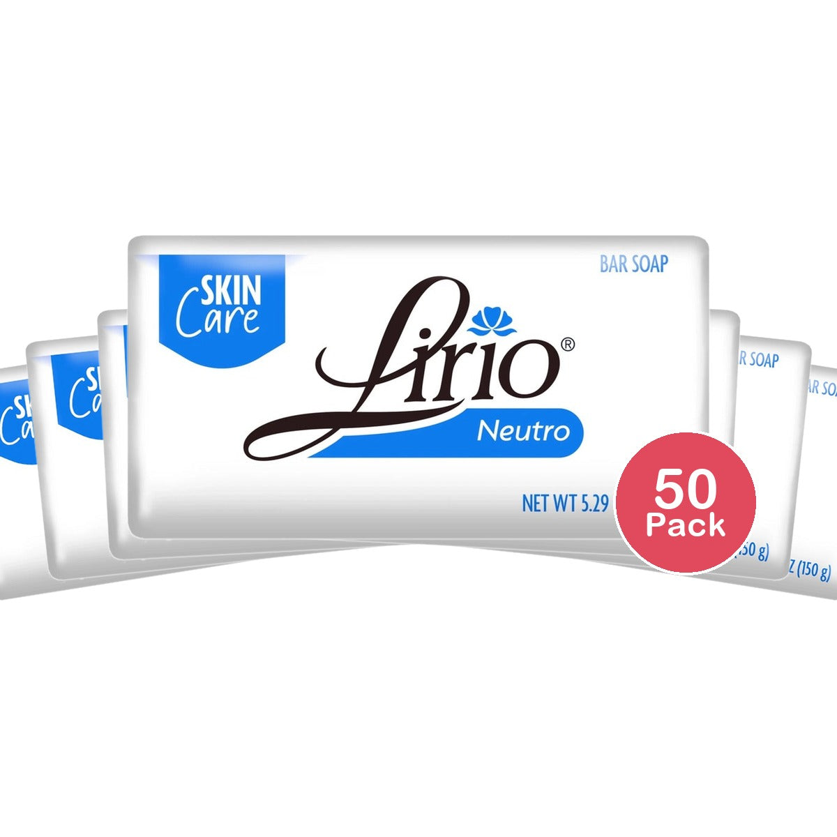 Lirio Neutro Bar Soap 5.3 Oz (Pack of 50)