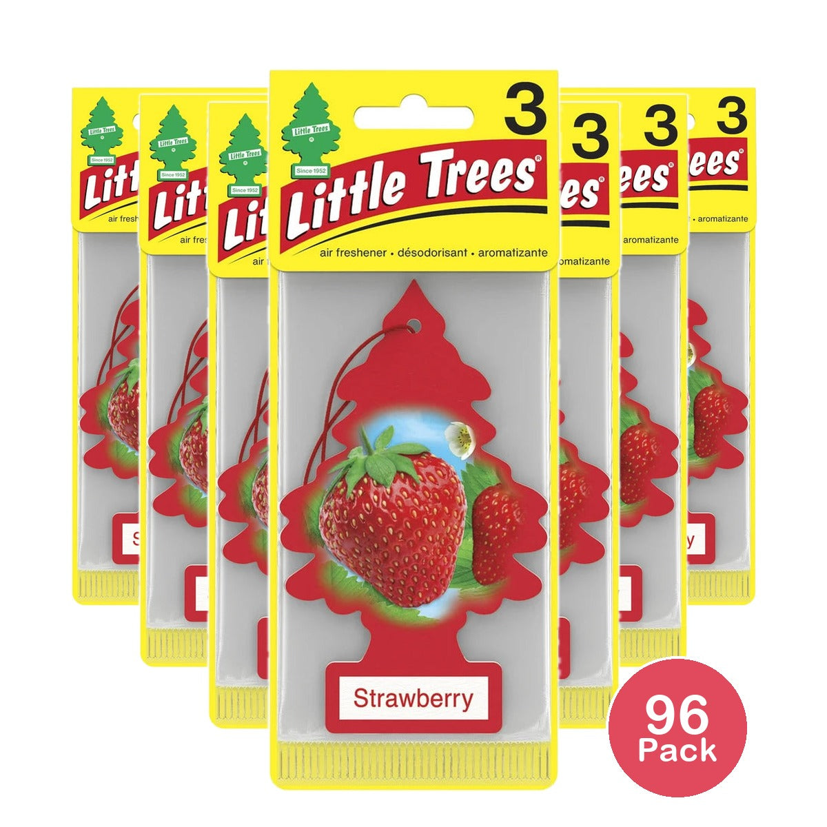 LITTLE TREES Car Air Freshener (Pack of 96)