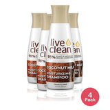 Live Clean Coconut Milk Moisturizing Shampoo 12 Oz (Pack of 4)