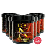Loc N Twist Braid Edge Gel Extra Hold Lemongrass 16oz (Pack of 12)