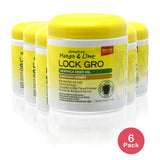 Lock Gro By Jamaican Mango & Lime Hair Care 6 Oz  (Pack of 6)