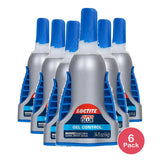 Loctite Super Glue Easy Squeeze Gel 0.14Oz (Pack Of 6)