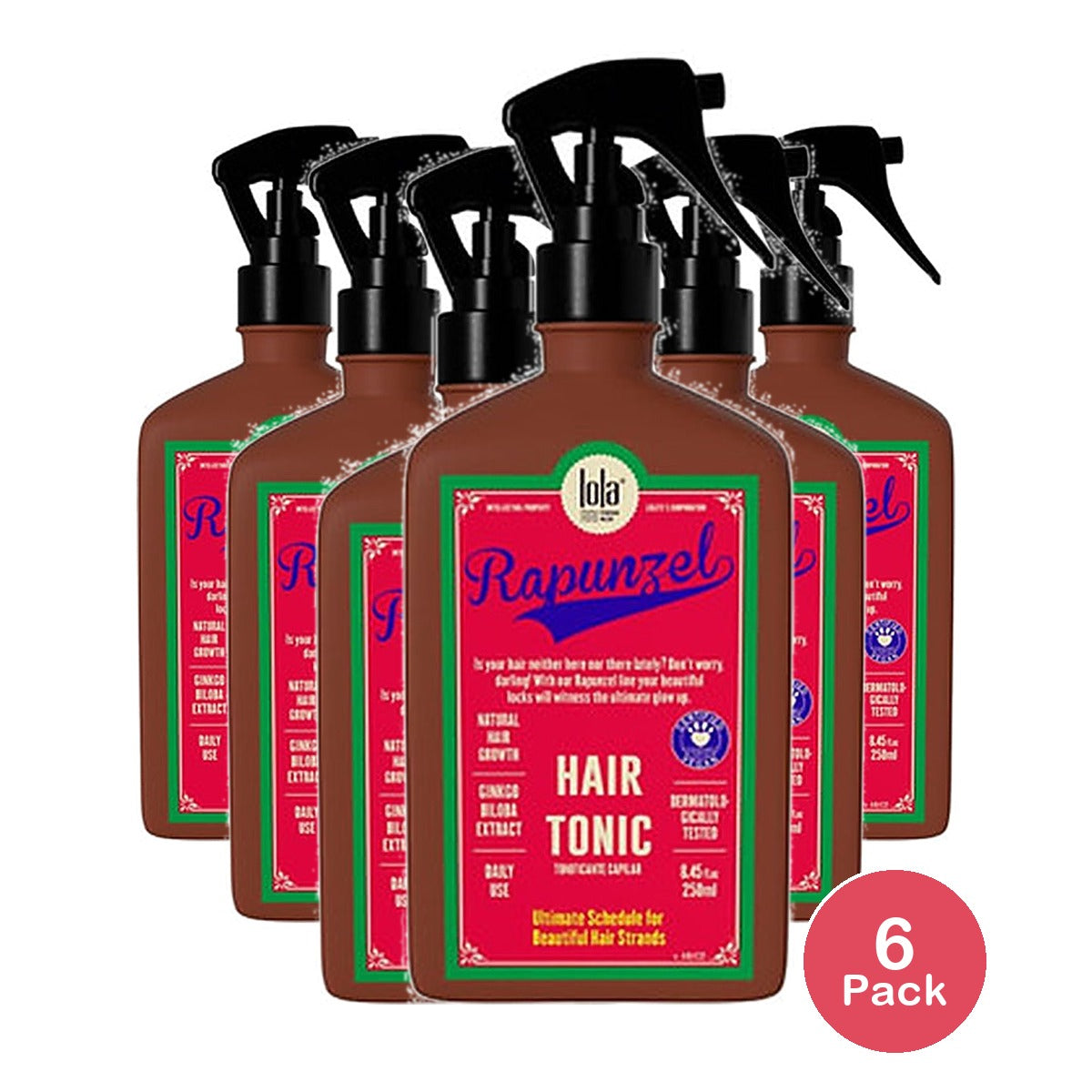 Lola Rapunzel Hair Tonic 8.45 Oz (Pack of 6)