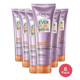 Loreal Ever Pure Sulfate Free Frizz Defy Hair Conditioner 8.5Oz (Pack of 6)