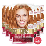 Loreal Excellence Triple Protection Hair Color Creme 8Rb Reddish Blonde1 Ea v (Pack of 12)