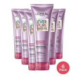 L'Oreal Paris EverPure Moisture Rosemary Oil Shampoo for Dry Hair 8.5 fl oz(Pack of 6)