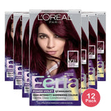 LOreal Paris Feria Power Violet High Intensity Shimmering Hair Color V38 Intense Deep Violet 10.88oz (Pack of 12)