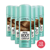Loreal Paris Magic Root Cover Up Temporary Gray Concealer Spray Light Golden Brown 2Oz (Pack of 12)