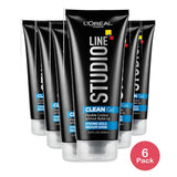 Loreal Paris Studio Line Clear Minded Clean Gel Strong Hold 6.8Oz (Pack of 6)