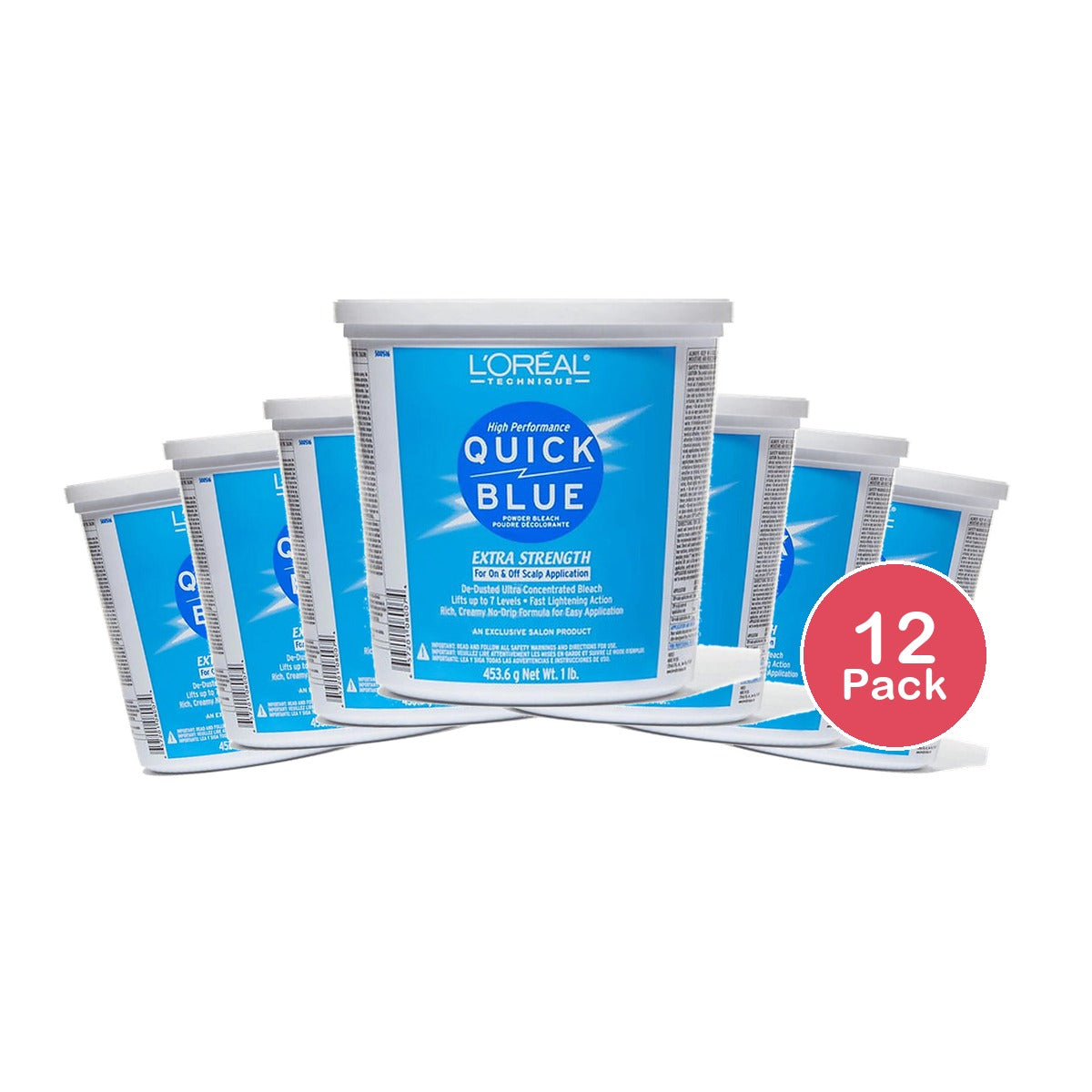 L'Oreal Quick Blue Powder Bleach 16 Oz (Pack of 12)