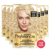 Loreal Superior Preference Hair Color 10Nb Ultimate Natural Blonde 8Oz (Pack Of 12)