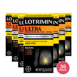 Lotrimin Ultra Antifungal Cream Jock Itch Treatment - 0.42 Oz (Pack Of 36)