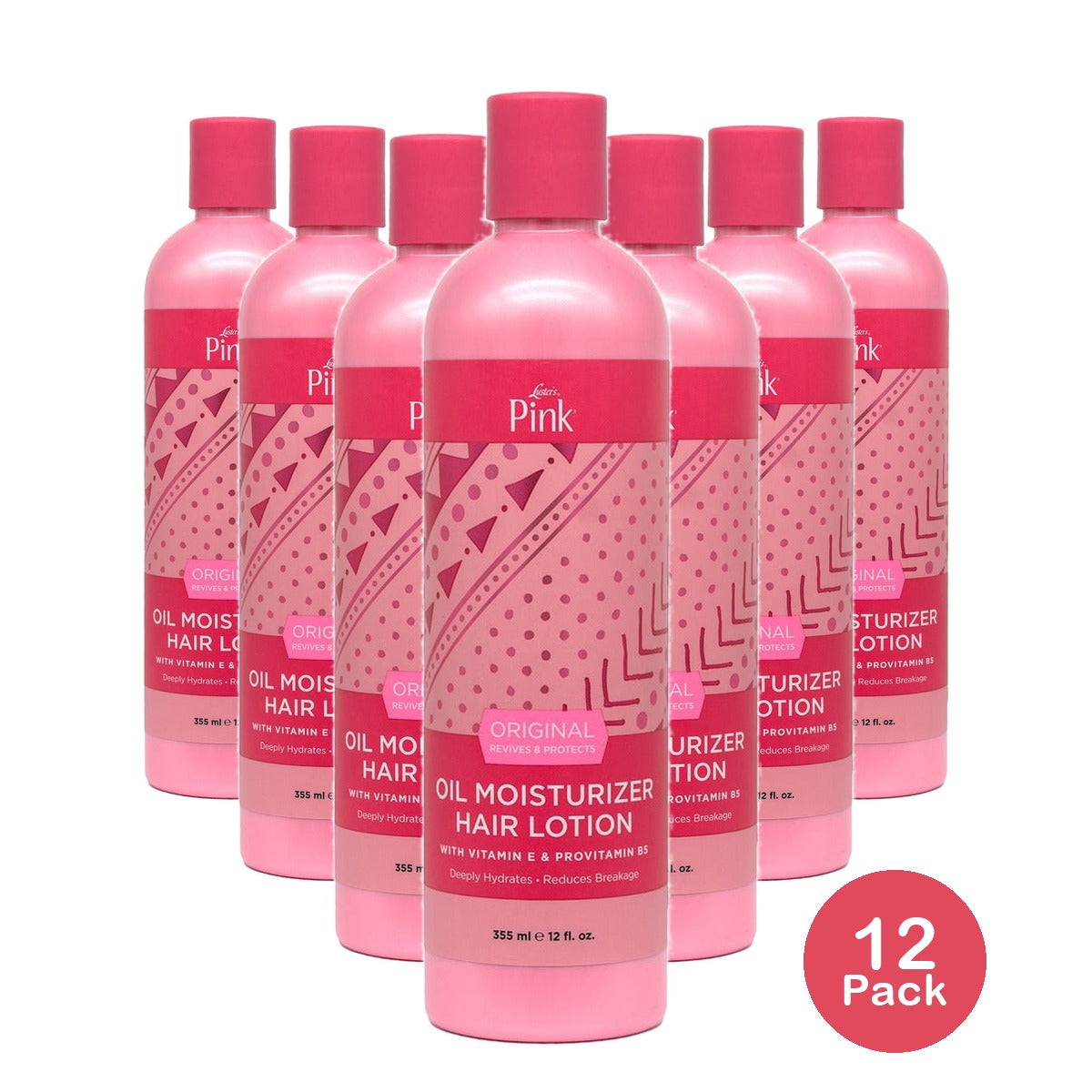 Luster's Pink Original Moisturizing Shine Cream 12 Oz (Pack of 12)