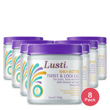 Lusti Shea Butter Twist & Lock Gel 16 Oz (Pack of 8)