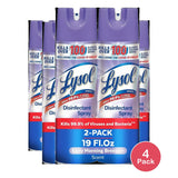 Lysol Air Sanitizer Spray - Early morning Breeze 2 pack 19oz (Pack of 4)