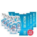 Lysol Bathroom Cleaner OXI Action 32 Oz (Pack of 12)