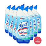 Lysol Bleach Free Hydrogen Peroxide Toilet Bowl Cleaner Fresh 24Oz (Pack of 9)