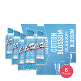 Lysol Cotton Blossom Air Sanitizer Spray - 10 Fl. Oz (Pack of 6)
