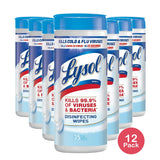 Lysol Disinfecting Wipes Crisp Linen 35 Count (Pack of 12)
