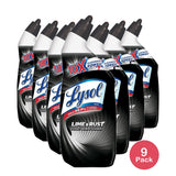 Lysol Lime and Rust Remover Toilet Bowl Cleaner 24Oz (Pack of 9)