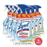 Lysol Multi Purpose Cleaner Spray For Cleaning and Disinfecting Bleach Free Citrus Scent 32Oz (Pack of 9)