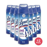 Lysol Pet Solutions Odor Eliminator Fresh Scent 15Oz (Pack of 12)