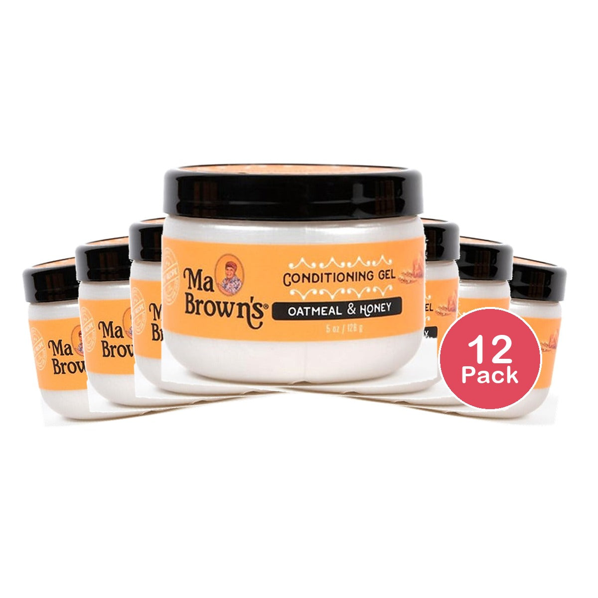 Ma Brown's Edge Control Gel 5 Oz (Pack of 12)