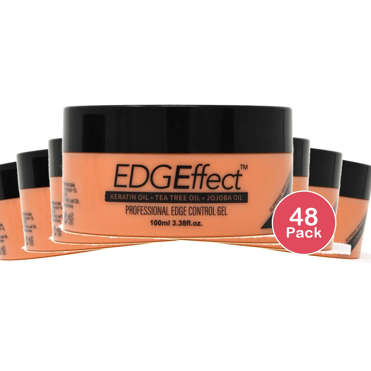 Magic Collection Extreme Edge Effect Professional Edge Control Gel 3.38oz 3.38 Fl. Oz (Pack of 48)
