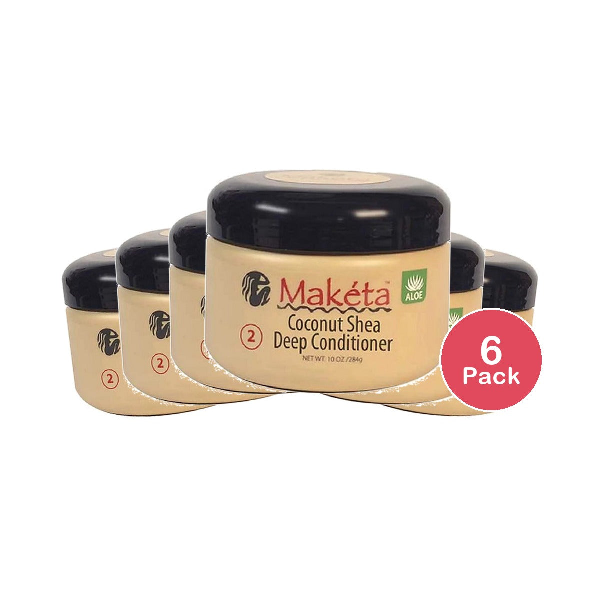 Maketa Coco Shea Deep Conditioner 10 Oz (Pack of 6)