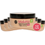 Maketa Coconut Shea (Edge Control Firm) 2.25 Oz (Pack of 12)