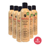 Maketa Coconut Shea (Leave in Conditioner) 8 Oz (Pack of 6)