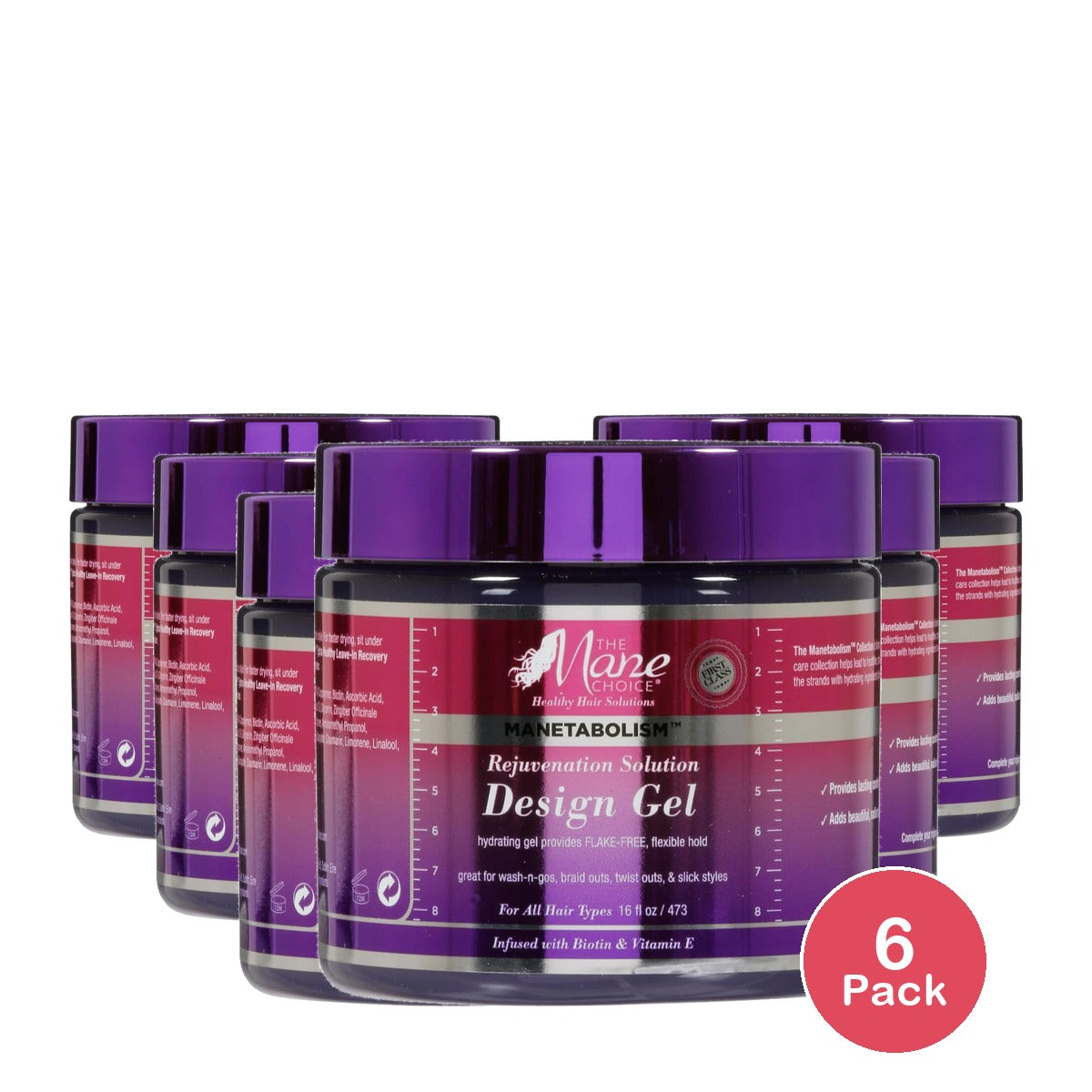 MANE CHOICE MANETABOLISM DESIGN GEL 16 floz (Pack of 6)