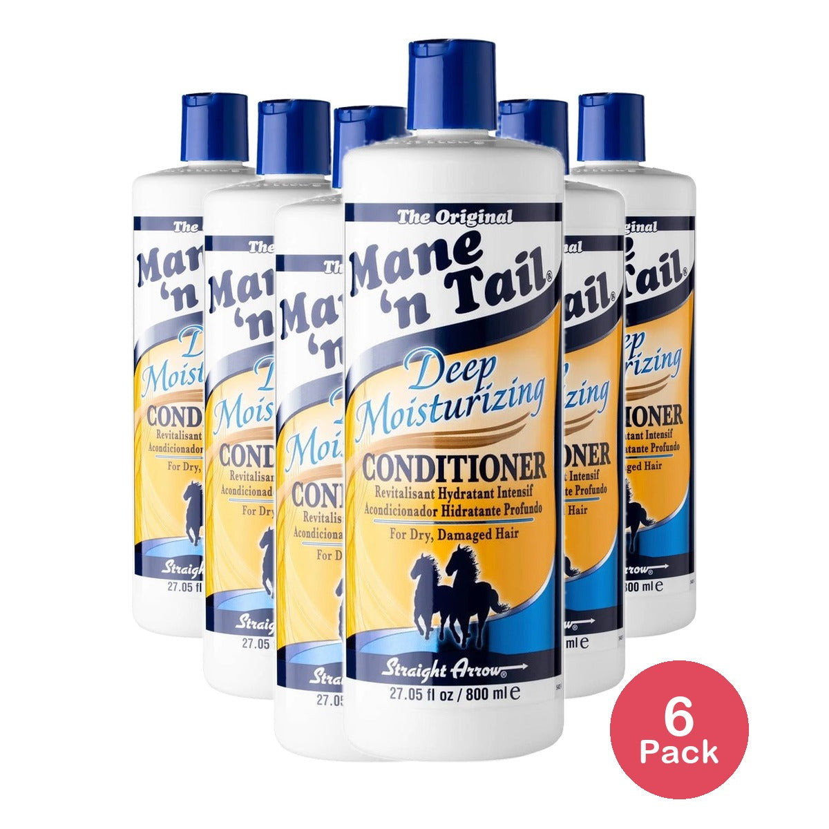Mane n Tail Deep Moisturizing Conditioner 27.05 Oz (Pack of 6)