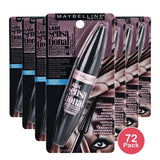 Maybelline Lash Sensational Luscious Waterproof Mascara, Very Black, 0.3 Oz (Pack of 72)