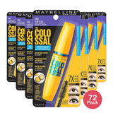 Maybelline Volum' Express - The Colossal Waterproof Mascara Classic Black 0.27 Oz (Pack of 72)