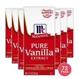 Mc Cormick Pure Vanilla Extract 1Oz (Pack of 72)