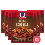 McCormick Chili Seasoning Mix 1.25 Oz (Pack of 24)