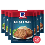 McCormick Classic Meat Loaf Seasoning Mix Packet 1.5Oz (Pack of 12)