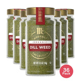 McCormick Gourmet Organic Dill Weed 0.5 Oz (Pack of 36)