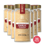 McCormick Gourmet Organic Garlic Powder 2.25 Oz (Pack of 36)