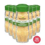 McCormick Gourmet Organic Ground Mustard 1.75Oz (Pack of 36)