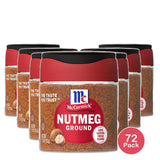 McCormick Ground Nutmeg 1.1Oz (Pack of 72)