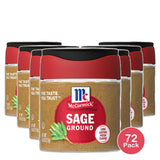 Mccormick Ground Sage 0.6Oz (Pack of 72)
