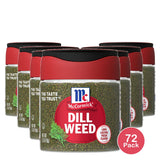 McCormick Kosher Dill Weed Bottle 0.3 Oz (Pack of 72)