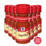 McCormick Kosher Paprika 2.12 Oz (Pack of 72)