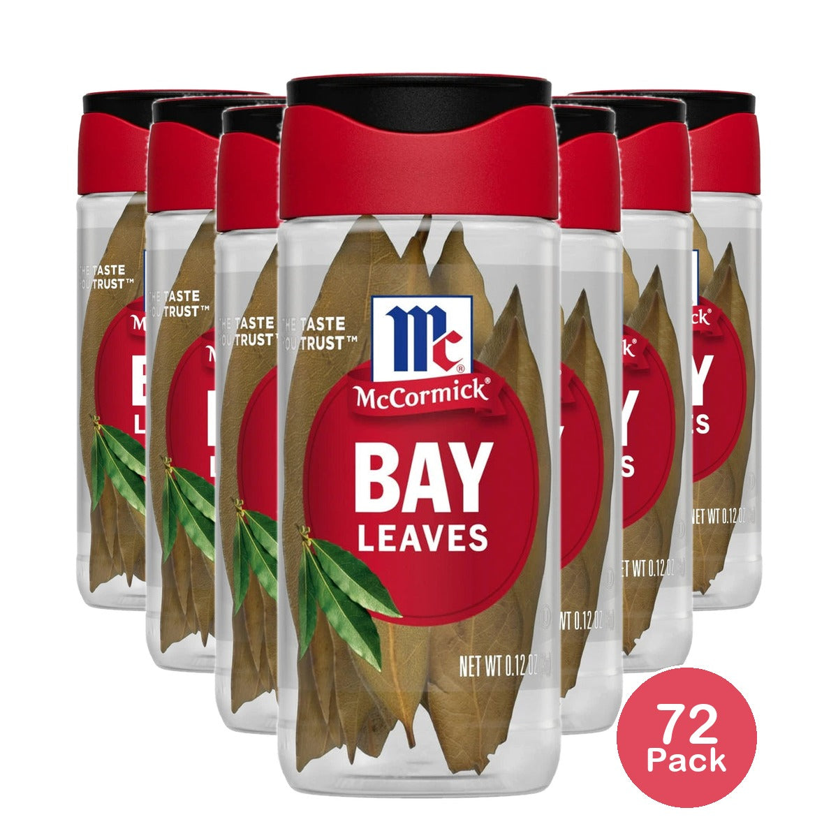 Mccormick No Artificial Flavors Kosher Bay Leaves Bottle 0.12 Oz (Pack Of 72)