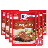 Mccormick Onion Gravy 0.87 Oz (Pack Of 12)